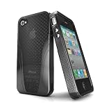 iSkin Solo Vu Case for Apple iPhone 4 / 4S (Onyx Black)