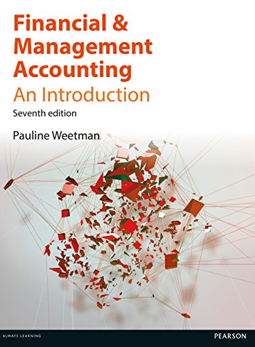 Financial and Management Accounting: An Introduction