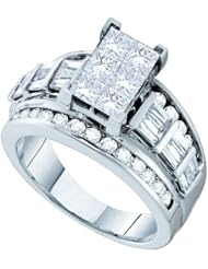 3.0CTW DIAMOND INVISIBLE RING
