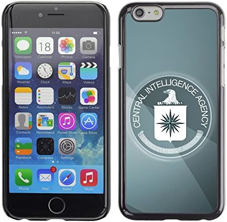 ArtCases ARTCASES CollectionsTM Black Hard Back Case for Apple iPhone 6 ( CIA Eagle )