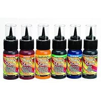 DecoArt DASK270 Glass Stains Sample Pack