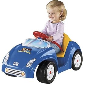 Click here to buy Power Wheels Little People Tot Rod (Blue).