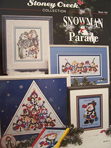 Snowman Parade Counted Cross Stitch Charts