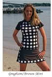 Kristy J UV Protective Hidraplay Skort with Comfort Short