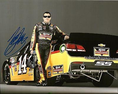 Tony Stewart Signed Photograph - 2014 BASS PRO SHOPS MOBIL 1 RACING 8x10 #1 - Autographed Photos