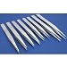 8 Steel Non-Magnetic Tweezers Jeweler Watch Repair Tool