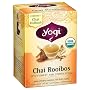 Yogi Tea Organic Chai Rooibos(Redbush Chai), Tea Bags, 16-Count Boxes (Pack of 6)