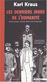 : Les derniers jours de l'humanité