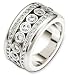 11.5mm sliding diamonds white gold diamond wedding band ring (2.33cts diamonds 14K Gold)