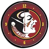 Florida State WinCraft NCAA Round Clock