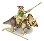 Teenage Mutant Ninja Turtles Dino Runner Triceratops w/ Raphael