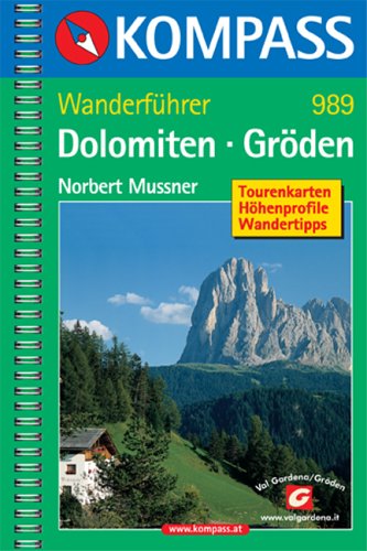 City Travel Guides Discounted  Bücher : Kompass Wanderbücher, Dolomiten, Gröden: Tourenkarten, Höhenprofile, Wandertipps