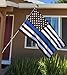 Eastoan Redeo C.O.P.S. Thin Blue Line U.S. American Flag - 3x5 Foot with Grommets by Bomb Diggity Goods