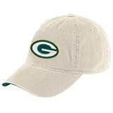 Reebok Green Bay Packers Stone Basic Logo Adjustable Slouch Hat