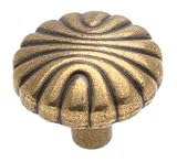 Nat Eleg Shell Knob - Set of 4