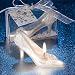 Elegant Wedding Shoe Candle Favors, 1