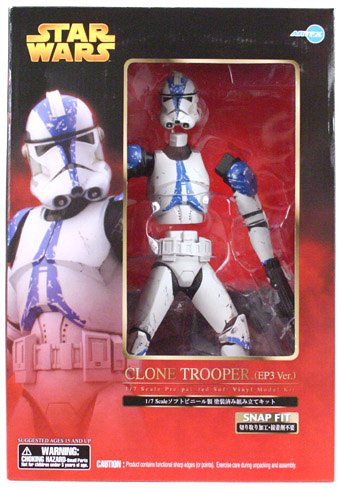Cover image : STAR WARS ARTFX CLONE TROOPER(EP3 Ver.) 1/7 ソフビ製塗装済み簡易組み立てキット