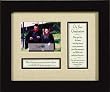 On your graduation: Bible Reference: Psalm 20:4; Jeremiah 29:11- Beautiful 10" by 12" Wall Decorative Framed Art