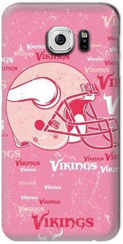 S6 Edge Case, NFL - Minnesota Vikings - Blast Pink - Samsung Galaxy S6 Edge Case - High Quality PC Case