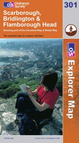 Scarborough, Bridlington and Flamborough Head (Explorer Maps) (OS Explorer Map)