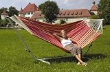 Amazonas AZ-1064100 Rumba dorada Hängematte, Belastbarkeit 120kg, Liegefläsche 230 x 150cm