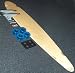 Blank Carve-One Longboard Skateboard Complete Nat/Blue