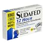 Sudafed 12 Hour, Non-Drowsy Nasal Decongestant, Coated Caplets - 14 ea