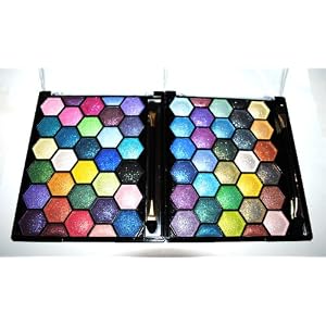 Glitter 64 Elegant Eyeshadow Colors Makeup Kit Palette