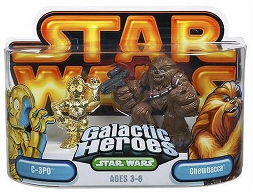Star Wars Episode 2 Junior Figure 2 Pack Chewbacca & C3PO