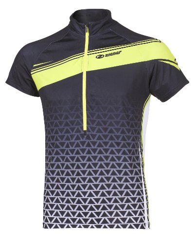 Ziener Herren Biketrikot Cabrio, pirate black, 56 Preisvergleich