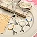 Eiffel Tower French Themed Wine Charm Set