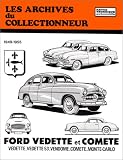 Revue Technique Automobile, N&deg; 24 Ford Vedette et Comete