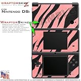 Nintendo DSi Skin Zebra Stripes Pink WraptorSkinz Skins (DSi NOT INCLUDED)