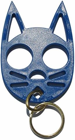 Wild Cat Defense Keychain - Dark Blue