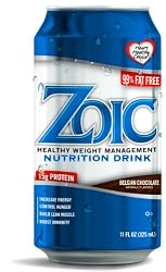 ZOIC Nutrition Drink, Belgian Chocolate (Pack of 24)