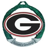 Bergamot Georgia Bulldogs Holiday Ornament Set