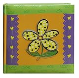 Pioneer Photo Albums 200-Pocket 3-D Daisy Applique Cover Photo Album, 4 by 6-Inch