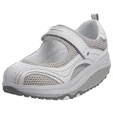 Skechers Womens Shape-Ups Sleek Fit Trainer White/Silver 11807 WSL 5 UK