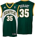 Kevin Durant Seattle Sonics Green Replica Adidas NBA Jersey