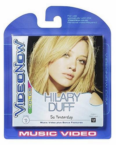 Childrens Toyshop  Toys : Videonow Personal Music Video Disc: Hilary Duff - "Come Clean"