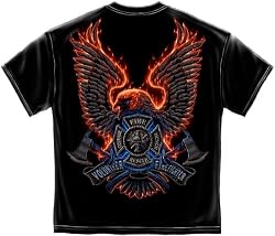 Volunteer Fire Eagle - Firefighter T-Shirt
