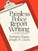 Book Painless Police Report Writing: An English Guide for Criminal Justice Professionals