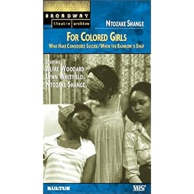 For Colored Girls Who Have Considered Suicide/When the Rainbow Is Enuf (Broadway Theatre Archive) [VHS]