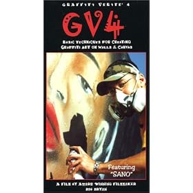 Graffiti Verite' 4 (GV4) Basic Techniques for Creating Graffiti Art on Walls and Canvas [VHS]