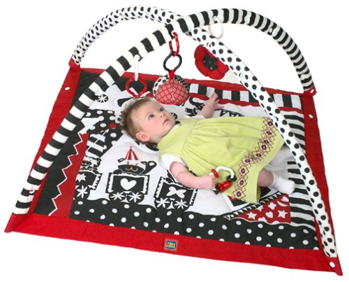 Childrens Toyshop  Toys : Tiny Love Gymini - Black, White & Red