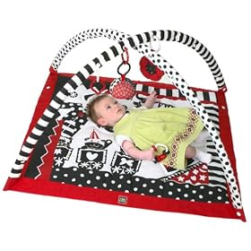Tiny Love Gymini - Black, White & Red