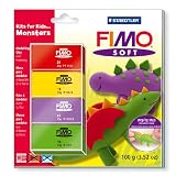 Staedtler Fimo Soft Set Kits For Kids Monster 8024 32 L2