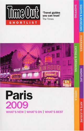 Time Out Shortlist Paris 2009 under France in The Books Store