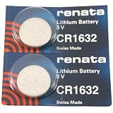CR1632 Renata Watch Batteries 2Pcs