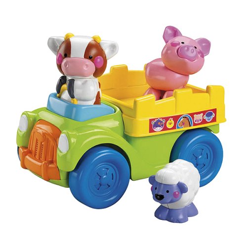 Childrens Toyshop  Toys : Fisher-Price Press and Go Farm Truck